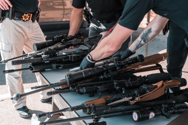 Guns from the Sac PD gun buyback 