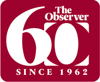 Sac Observer 60th anniversary logo