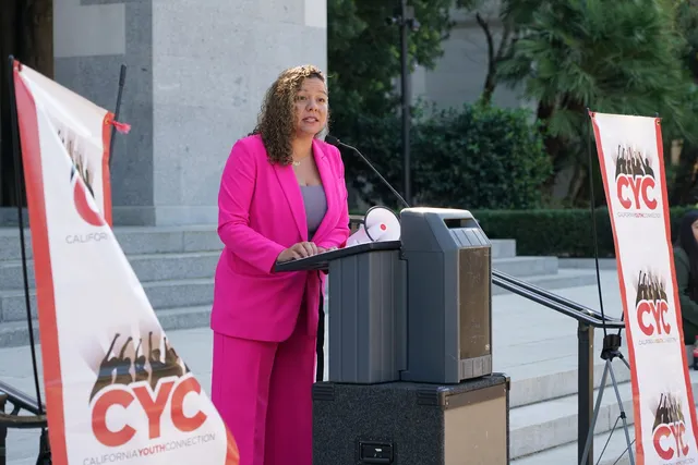 California Foster Youth Rally At State Capitol For Legislative Change